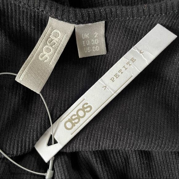 ASOS lace ribbed crop top - Picture 7 of 7